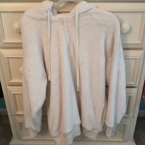 Aerie oversized plush quarter zip